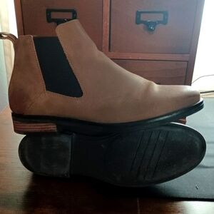 Clarks Women's Brown Ankle Boots_9